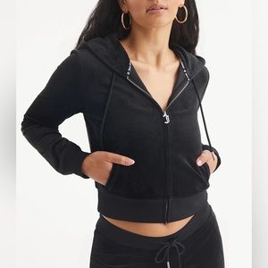Juicy By Juicy “OG Big Bling Velour Hoodie”